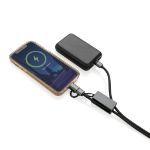 terra gerecycled pet telefoon lanyard 60w oplader