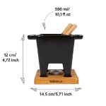 boska tapas fondue nero - 300 ml