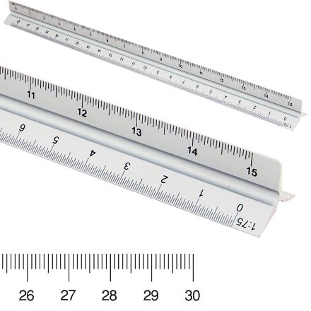 aluminium liniaal thirty