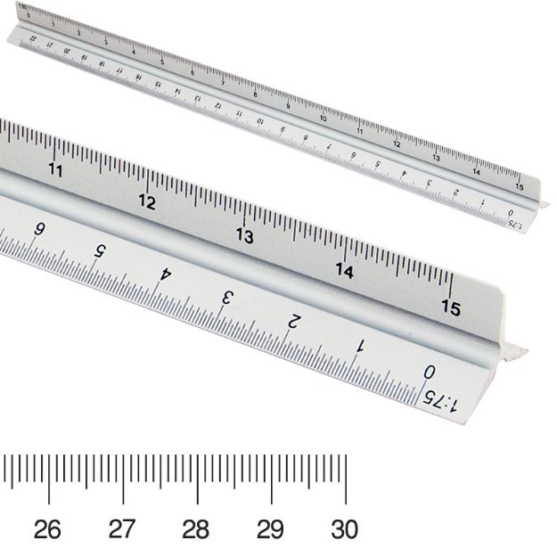 aluminium liniaal thirty