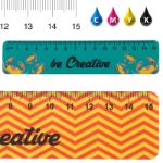 custom made liniaal, 15 cm drawy 15