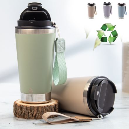 thermosbeker met dreaagriem pacama 430 ml