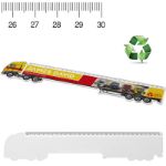 liniaal van 30 cm in de vorm van een vrachtwagen