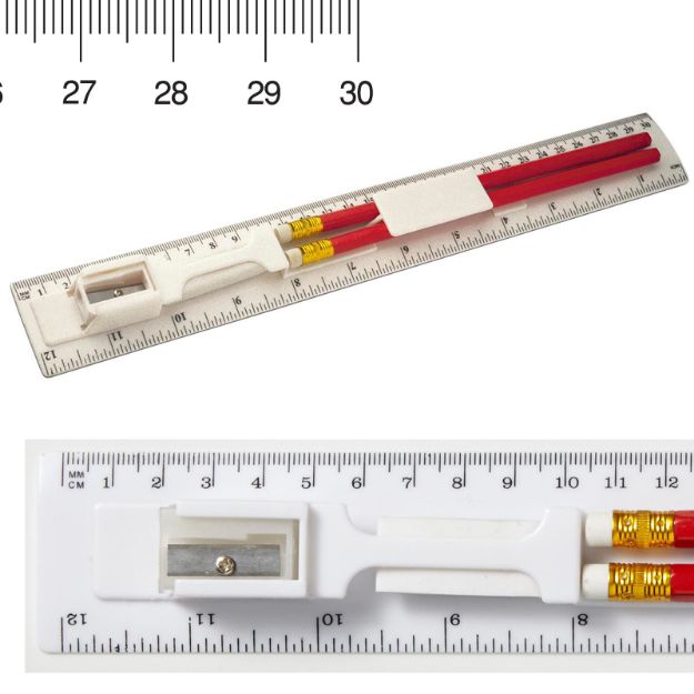 ps liniaal met potlood pascale