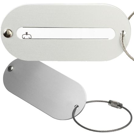 aluminium bagagelabel isa