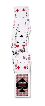 kartonnen box met speelkaarten anton