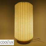 coollux vouwbare paper led lamp aurora tall