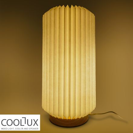 coollux vouwbare paper led lamp aurora tall