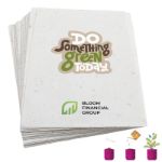 leaflet a5 bloemen zaad papier 200 gr