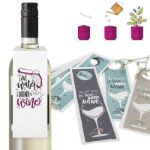 flessenhanger met zaadpapier