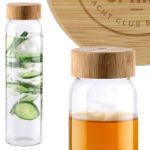 luma glazen drinkfles 1 l