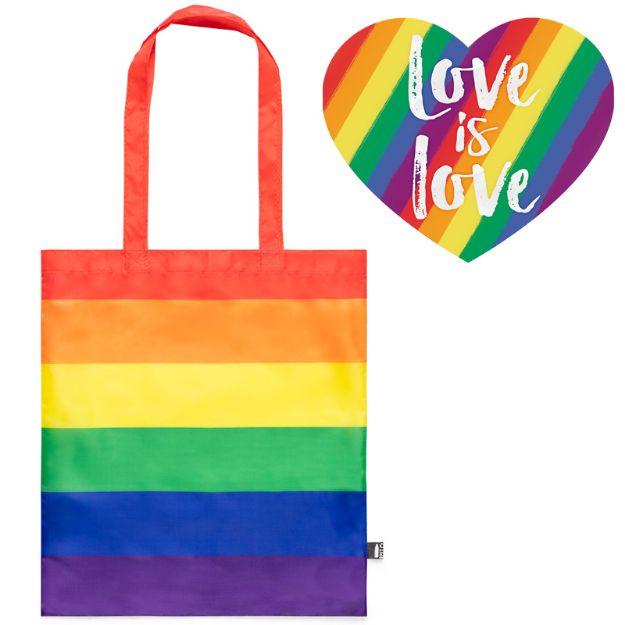 regenboog tas rubiros rpet polyester