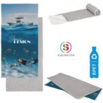 sneldrogende handdoek r-pet 70x140 cm custom