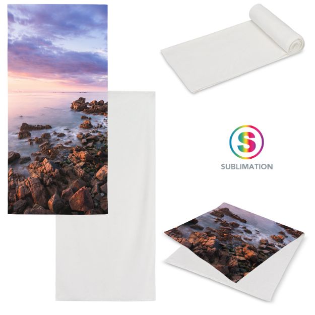 dubbelzijdige handdoek sublimatie 100x180cm custom