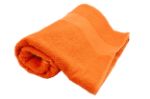katoenen badstof handdoek - 70 x 140 cm terry l - oranje