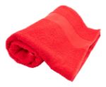 katoenen badstof handdoek - 70 x 140 cm terry l - rood