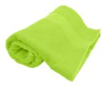 katoenen badstof handdoek - 70 x 140 cm terry l - limegroen