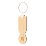 trolley munt sleutelhanger boocart