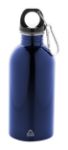 fles van gerecycled roestvrij staal ressuto 400 ml - blauw