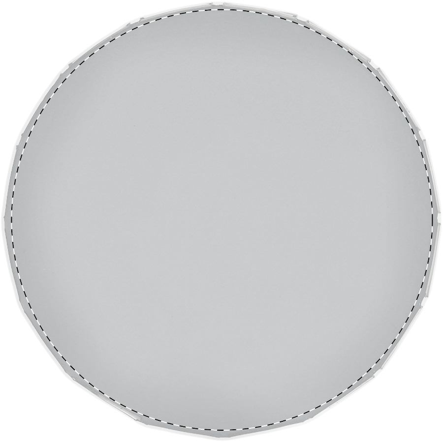 UV druk < 15 cm2 (Ø 35 mm)