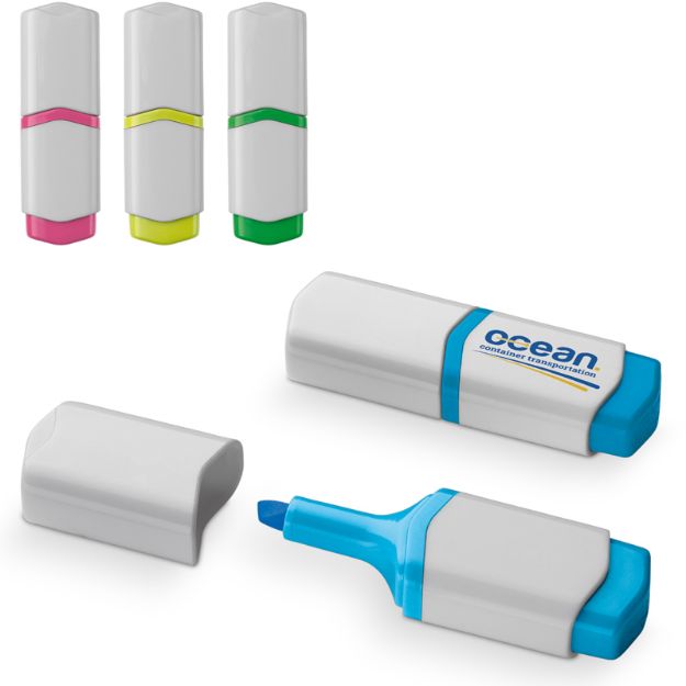 tekstmarker mini details geven schrijfkleur weer