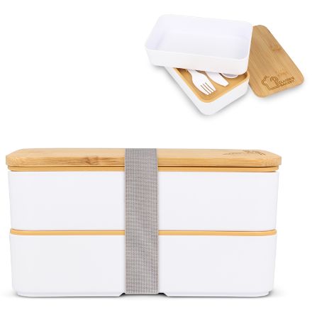 lunchbox bento recycled pp en bamboe