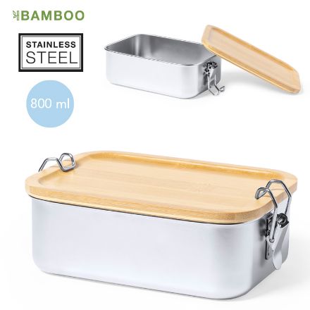 lunch box plastil rvs 800 ml