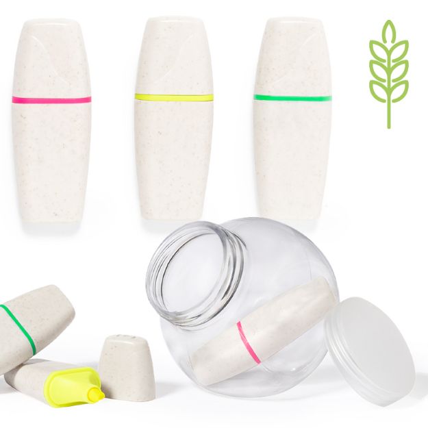 markers set van tarwestrotoaren