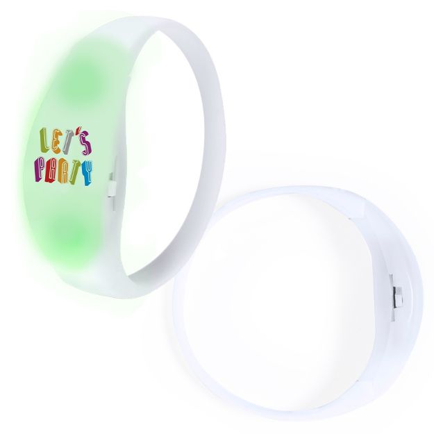 siliconen armband met led lampjes sedoria
