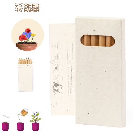 zaad petunia potlood set delar 6 stuks