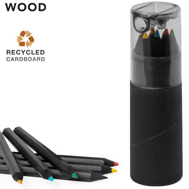 set 6 kleurpotloden durcax