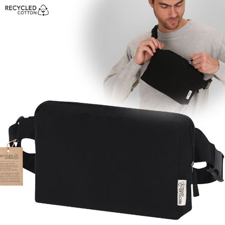 heuptas schoudertas recycled canvas koban