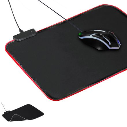 muismat meerkleurige led lichten higgins