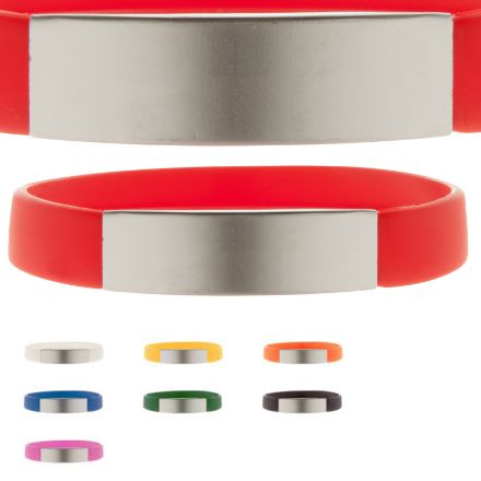 siliconen polsband.