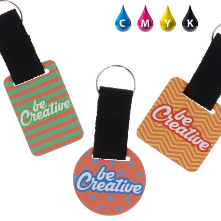 custom made sleutelhanger woody strap