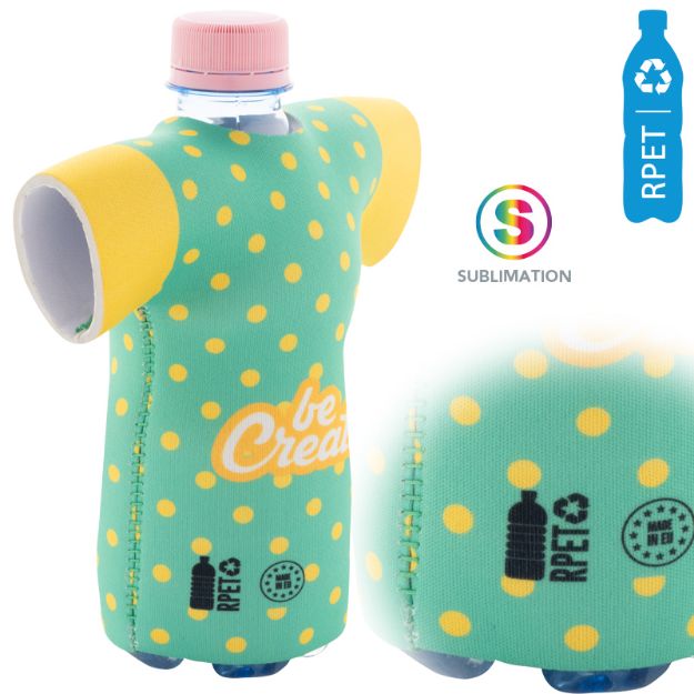 custom made rpet-bierfleskoeler printbeer