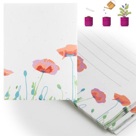 notitieboek van zaadpapier a5 custom creanot