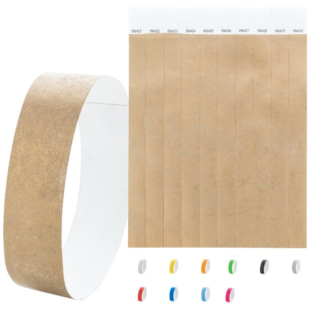tyvek polsbandjes (10 stuks) wristvek