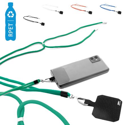 rpet mobiele houder sleutelkoord corphon