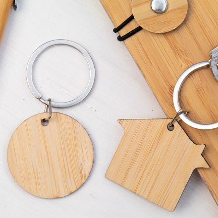 sleutelhanger, rond bookey