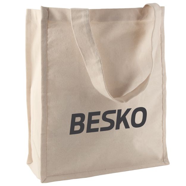 katoenen shopper ecru 330 gr/m2