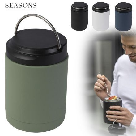 doveron 500 ml lunchbox van gerecycled rvs