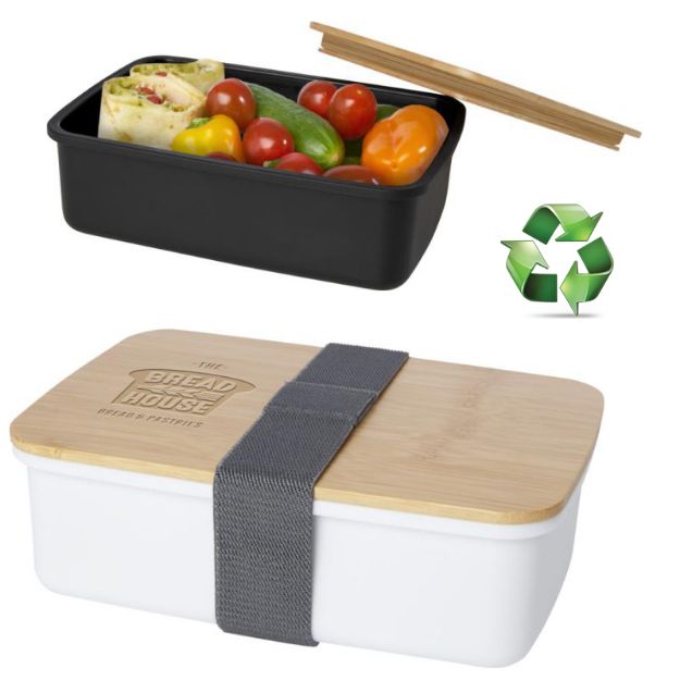 mangi 750 ml lunchtrommel van recycled plastic