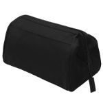 toilettas met metalen scharniersluiting.