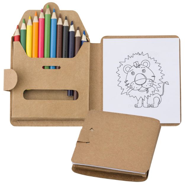 kartonnen kleurset marlon