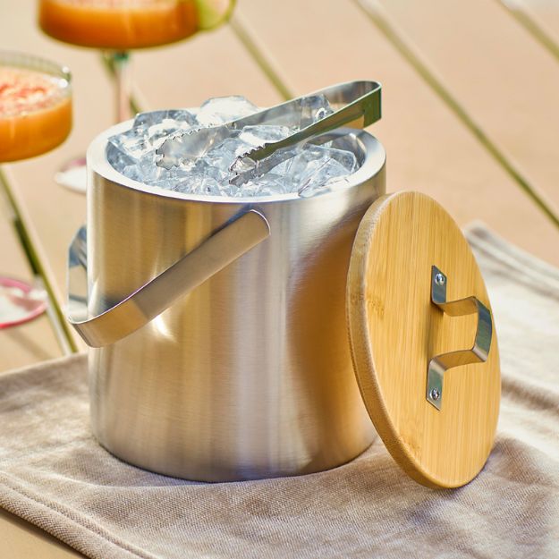 dubbelwandige roestvrijstalen ijsemmer fenwick