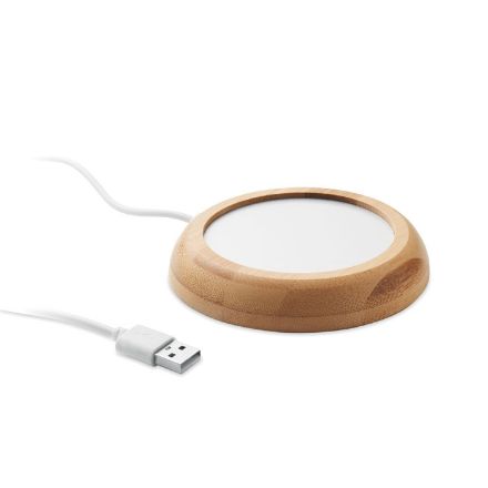 bamboe mokwarmer met usb