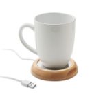 bamboe mokwarmer met usb