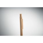 bamboe balpen met drukknop mambo