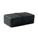 lunchbox in pp 750 ml - zwart